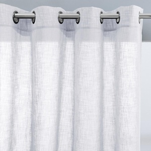 LA REDOUTE INTERIEURS, Vorhang Nyong Mit Ösen Unisex Weiss 140x180 cm, La Redoute Intérieurs - Vorhang Nyong mit Ösen, 140x180 cm, Weiss