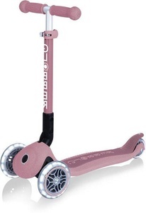 GLOBBER, GLOBBER Faltbarer Junior Scooter Lights Eco, beere, Globber Scooter »JUNIOR«