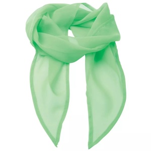 Premier, Chiffon Halstuch Damen Apfelgrün ONE SIZE, PREMIER - Chiffon Halstuch, für Damen, Apfelgrün, One Size