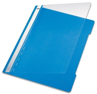 undefined, Leitz Standard Plastic File A4 PVC Light-blue Präsentations-Mappe Blau, Leitz Standard Plastik-Hefter, A4, hellblau, 4191-00-30