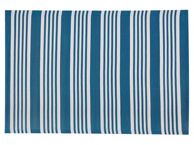 Beliani, Beliani Outdoor Teppich blau 120 x 180 cm ELURU, 