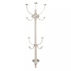 Calicosy, Calicosy - Wandgarderobe mit 9 Haken, One Size, Silber, Calicosy - Wandgarderobe mit 9 Haken, One Size, Silber