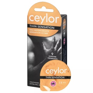 Ceylor, Ceylor Thin Sensation Präservativ 9 Stück, Ceylor Thin Sensation Präservative