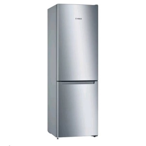 Bosch, Serie 2 KGN36NLEA Kühl- und Gefrierkombination Freistehend 305 l E Edelstahl Serie 2 KGN36NLEA Kühl- und Gefrierkombination Freistehend 305 l E Edelstahl, Bosch - Serie 2 KGN36NLEA Kühl-Gefrier-Kombination, E, One Size
