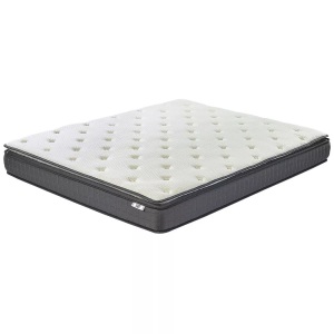Beliani, Matratze aus Polyester CHARM Matratze aus Polyester CHARM, Beliani - Memory-Schaummatratze aus PU-Schaum CHARM, 180x200 cm, Weiss Bunt