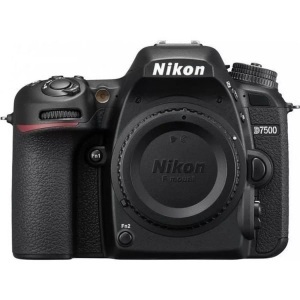 Nikon, Nikon D7500 schwarz Spiegelreflexkamera Body, Nikon - D7500 Körper