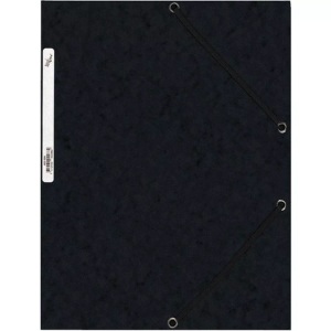 Büroline, BÜROLINE Gummibandmappe A4 460699 schwarz, Karton, BÜROLINE Gummibandmappe A4 460699 schwarz, Karton