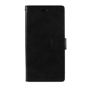 Mercury, iPhone 12 Pro Max - Blue Moon Leder Etui Hülle Karten, 
