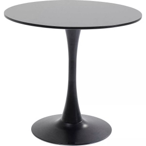 Kare Design, Tisch Schickeria schwarz Ø80, KARE Design - Tisch Schickeria rund 80, One Size, Schwarz