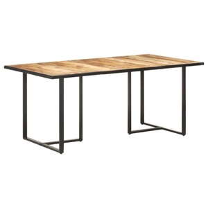 vidaXL, vidaXL Esstisch 180 cm Raues Mangoholz, vidaXL Esstisch 180 cm Raues Mangoholz
