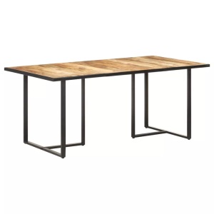 vidaXL, vidaXL Esstisch 180 cm Raues Mangoholz, vidaXL Esstisch 180 cm Raues Mangoholz