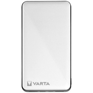 Varta, Varta Energy 15000 - Powerbank, Varta Power Bank Energy 15000 Powerbank 15000 mAh LiPo USB-C®, Micro USB Weiß/Schwarz gleichzeitiges Laden und Entladen