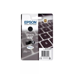 Epson, Epson 407 - 41.2 ml - L-Größe - Schwarz - Original - Tintenpatrone, Epson Tintenpatrone, schwarz, L, T07U140, (2'600 Seiten)