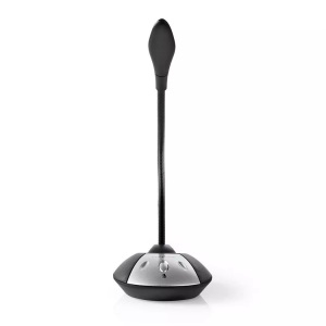 Nedis, Mikrofon | Verwendet für: Computer Desktop | Verdrahtet | USB a-male | Ein Aus -Taste | Kopfhöreranschluss, Nedis - Mikrofon | Verwendet für: Computer / Desktop Verdrahtet USB a-male Ein Aus -Taste Kopfhöreranschluss