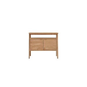 Tikamoon, Waschtischunterschrank aus massiver Eiche 90 cm Pola Waschtischunterschrank aus massiver Eiche 90 cm Pola, Tikamoon - Waschtischunterschrank aus massiver Eiche 90 cm Pola, One Size, Zimt