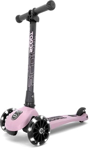 Scoot and Ride, Scoot and Ride Highwaykick 3 LED Scooter hellrosa, Scoot and Ride Scooter Highwaykick 3 LED, Rose