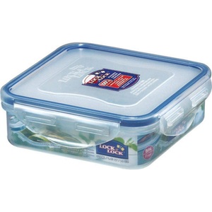 Lock & Lock, Lock & Lock Lock & Lock Vorratsdose 0.43 l, Vorratsdose quadratisch 0.43lt 13.4x13.4x4.5cm
