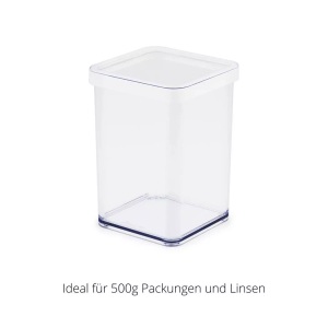 Rotho, Rotho Vorratsdose Premium Loft 1 l, Rotho Vorratsbehälter Premium Loft 1 l, Transparent
