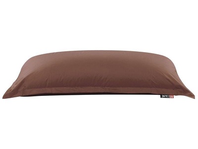 Beliani, Sitzsack mit Innensack 140 x 180 cm brau, Beliani - Sitzsack aus Nylon Retro FUZZY, One Size, Braun Bunt