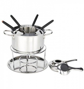 Rotel, Rotel basic Fondue Set edelstahl, Rotel Fondue Set Bourguignonne «Basic 0500», 6 Personen