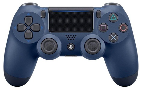 Sony, Sony PS4 Wireless DualShock Controller v2 midnight blue, PlayStation 4 Wireless-Controller »Dualshock«