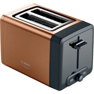 undefined, Bosch Haushalt TAT4P429DE Toaster Kupfer, Kompakt Toaster, DesignLine, Kupfer, TAT4P429DE