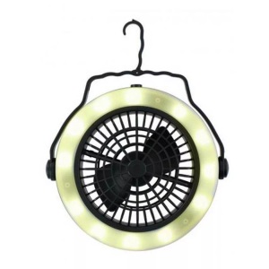 Edco, Campinglampe Ventilator 2 in 1, Campinglampe Ventilator 2-in-1
