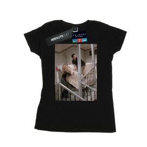 FRIENDS, Sofa Stairs Photo Tshirt Unisex Schwarz XL