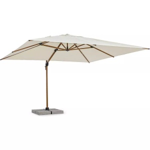 mutoni Garten Deluxe, Ampelschirm Orion 400x400 natur beige, Ampelschirm Orion 400x400 natur beige