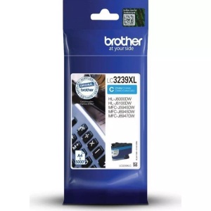 Brother, Tinte cyan LC-3239XLC, Brother Tintenpatrone, blau, LC-3239XLC, (5'000 Seiten)