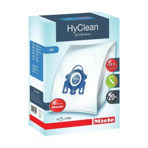 MIELE, Miele GN Hyclean 3D Efficiency - Staubsaugerbeutel (), Original Staubsaugerbeutel, microvlies, 4St. passend für: 1200