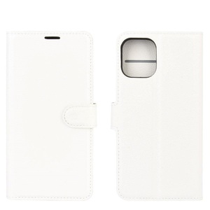 Cover-Discount, iPhone 12 Pro Max - Leder Etui Hülle, Cover-Discount - iPhone 12 Pro Max Leder Etui Hülle, Weiss