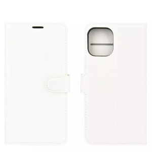 Cover-Discount, iPhone 12 Pro Max - Leder Etui Hülle, Cover-Discount - iPhone 12 Pro Max Leder Etui Hülle, Weiss