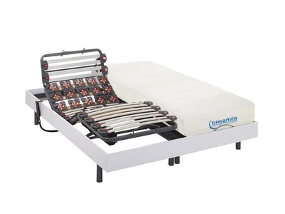 DREAMEA, Matratzen elektrischer Lattenrost Matratzen elektrischer Lattenrost, DREAMEA - Matratzen elektrischer Lattenrost, 80X200CM, Weiss