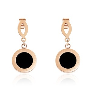 undefined, Ailoria - Aglaé Ohrringe mit Schmucktäschchen, AILORIA - AGLAÉ Ohrringe, 27mm, Roségold