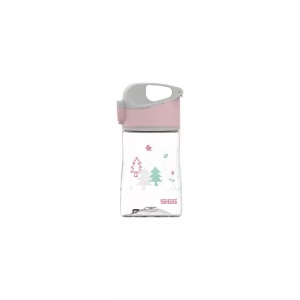 SIGG, SIGG - Trinkflasche MIRACLE KIDS - Kunststoff - transparent/rosa - 15.5 cm, SIGG Kindertrinkflasche Miracle Friend