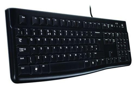 Logitech, Logitech Tastatur K120 - CH Layout, Logitech Tastatur K120 CH-Layout, kabelgebunden