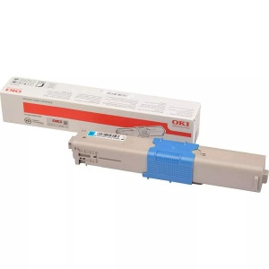 OKI, Original Tonerpatrone cyan OKI 46508715, Oki Toner, blau, 46508715, (1'500 Seiten)