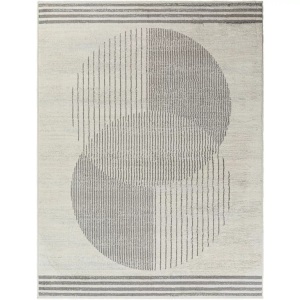 Surya, Surya Teppich »Geometric 2377«, rechteckig, Surya Teppich »MONTEVIDEO«, rechteckig, 10 mm Höhe, Skandi Design, Modern Boho Kurzflor Wohnzimmerteppich, Schlafzimmer