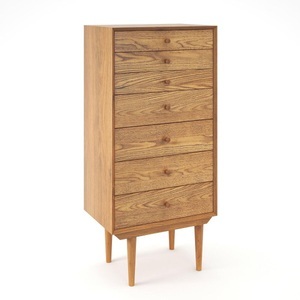LA REDOUTE INTERIEURS, Wäschekommode ''Quilda'', 7 Schubladen, La Redoute Intérieurs - Kommode Quilda mit 7 Schubladen, One Size, Braun