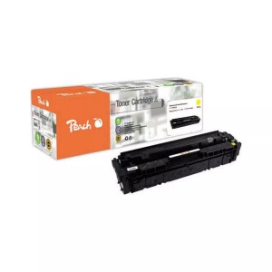 Peach, Peach Tonermodul gelb kompatibel zu HP No. 201A, CF402A, Peach HP 201 AY Toner ye ersetzt HP No. 201A Y, CF402A für z.B. HP Color LaserJet Pro MFP M 277 dw, HP Color LaserJet Pro M 252 dw