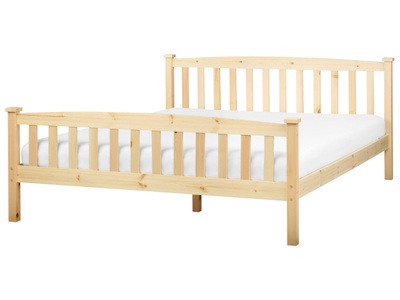 Bett mit Lattenrost aus Kiefernholz Skandinavisch GIVERNY Bett mit Lattenrost aus Kiefernholz Skandinavisch GIVERNY