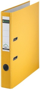 Leitz, Leitz Ordner Swiss Edition 52 mm Gelb, Leitz Ordner, 5,2cm, gelb, A4, 1016-50-15