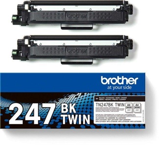 Brother, Brother Toner, schwarz, TN-247BKTWIN, (2 x 3'000 Seiten), Toner schwarz TN-247BKTWIN