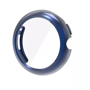 Cover-Discount, Cover-Discount - Google Pixel Watch 3 41mm Gummi Schutz Case Metall-Look, Blau,