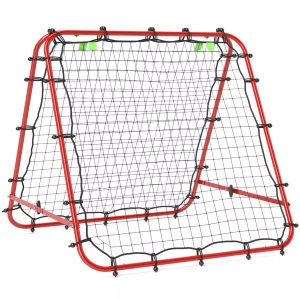 HOMCOM, HOMCOM - Fußball Rebounder, One Size