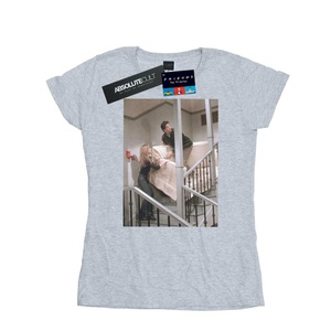 FRIENDS, Sofa Stairs Photo Tshirt Damen Grau XL, Friends - TShirt, für Damen, Grau, Größe XL