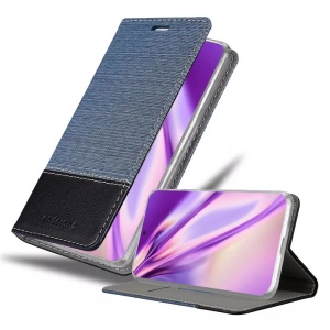 Cadorabo, Hülle für Samsung Galaxy S21 ULTRA Magnetverschluss, Kartenfach, Cadorabo - Hülle für Samsung Galaxy S21 ULTRA Magnetverschluss, Kartenfach, Blau Denim