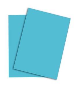 Mondi, Farbiges Kopierpapier Mondi Rainbow, DIN A3, 80 g/m², blau, 1 Paket = 500 Blatt, Papyrus Rainbow Papier, A3, FSC, 80g, blau, 88042742, (500 Blatt)