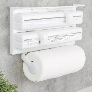 Hi, Rollenhalter Rollenhalter, HI - Rollenhalter plastik, One Size, Weiss